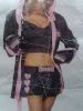 Adult Female Costumes to Hire - Pink & black boxing shorts, top & hoodie